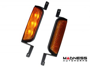 Ford Bronco Head Lights - Oculus Bi-LED Projector - Oracle - White